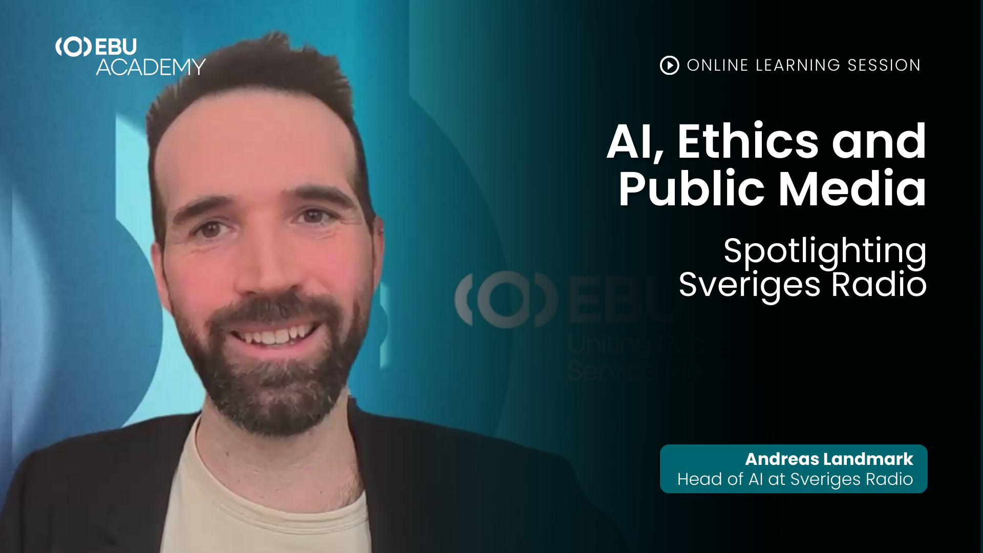 AI, Ethics and Public Media – Spotlighting Sveriges Radio